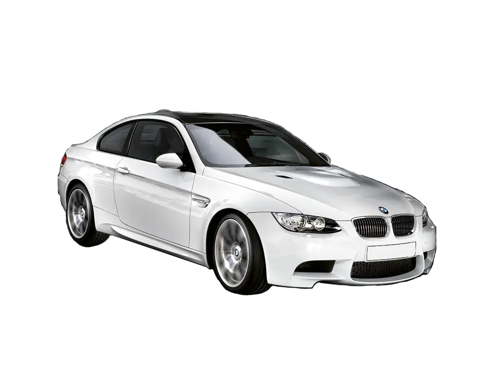White Luxury Sports Car