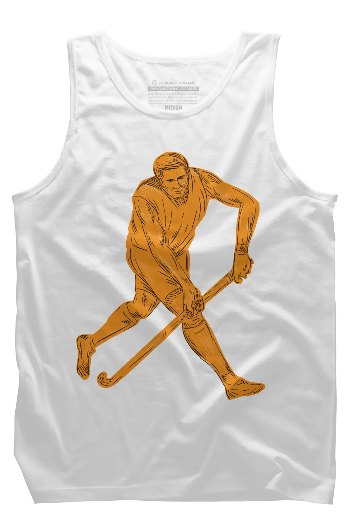 Field Hockey Player Tank Top