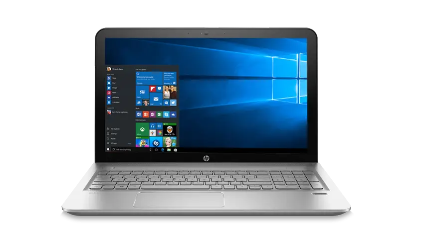 Modern Laptop Displaying Windows Interface