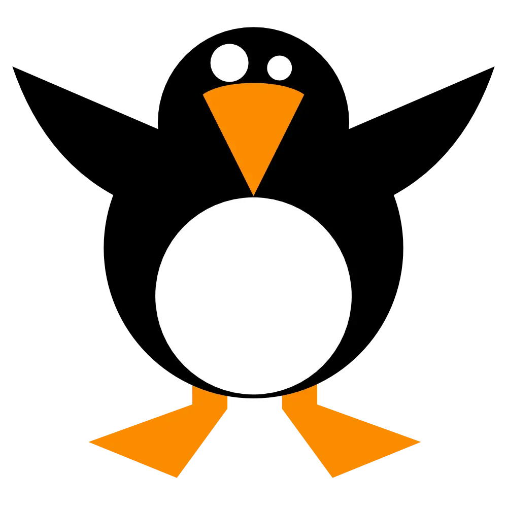 Adorable Cartoon Penguin Illustration