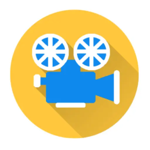 Movie Camera Icon for Film and Media