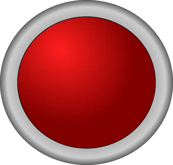 Dark Red Circle Icon with Gray Border
