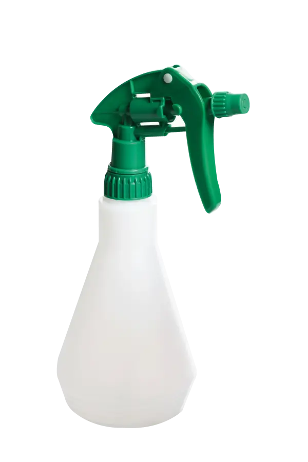 Green Spray Bottle for Cleaning or Gardening