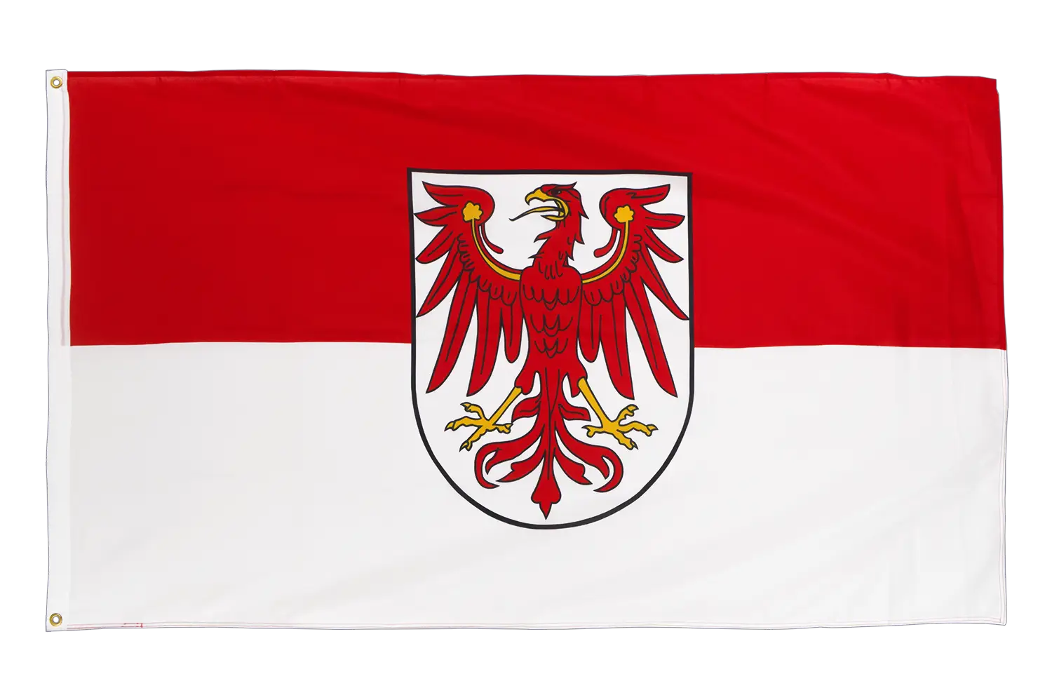 Brandenburg State Flag with Coat of Arms