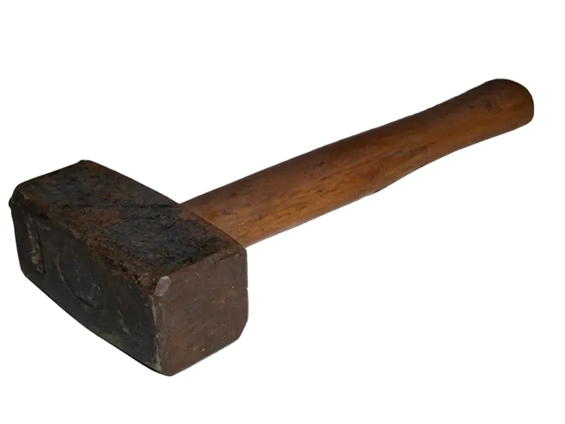 Rustic Wooden Sledgehammer