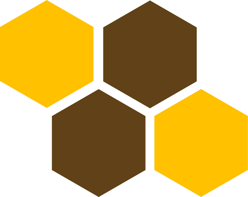 Honeycomb Pattern Design Illustration