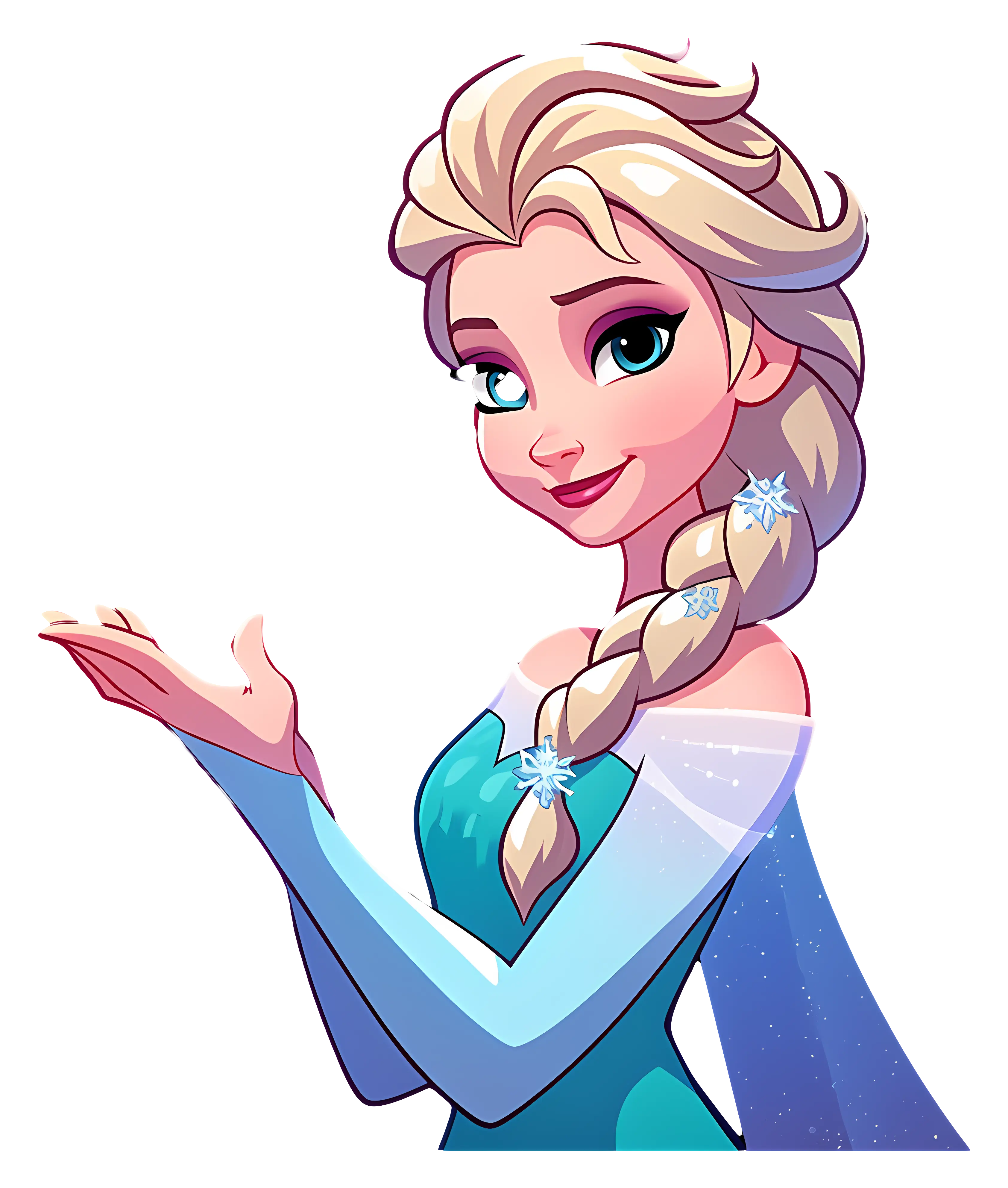 Blonde Animated Character