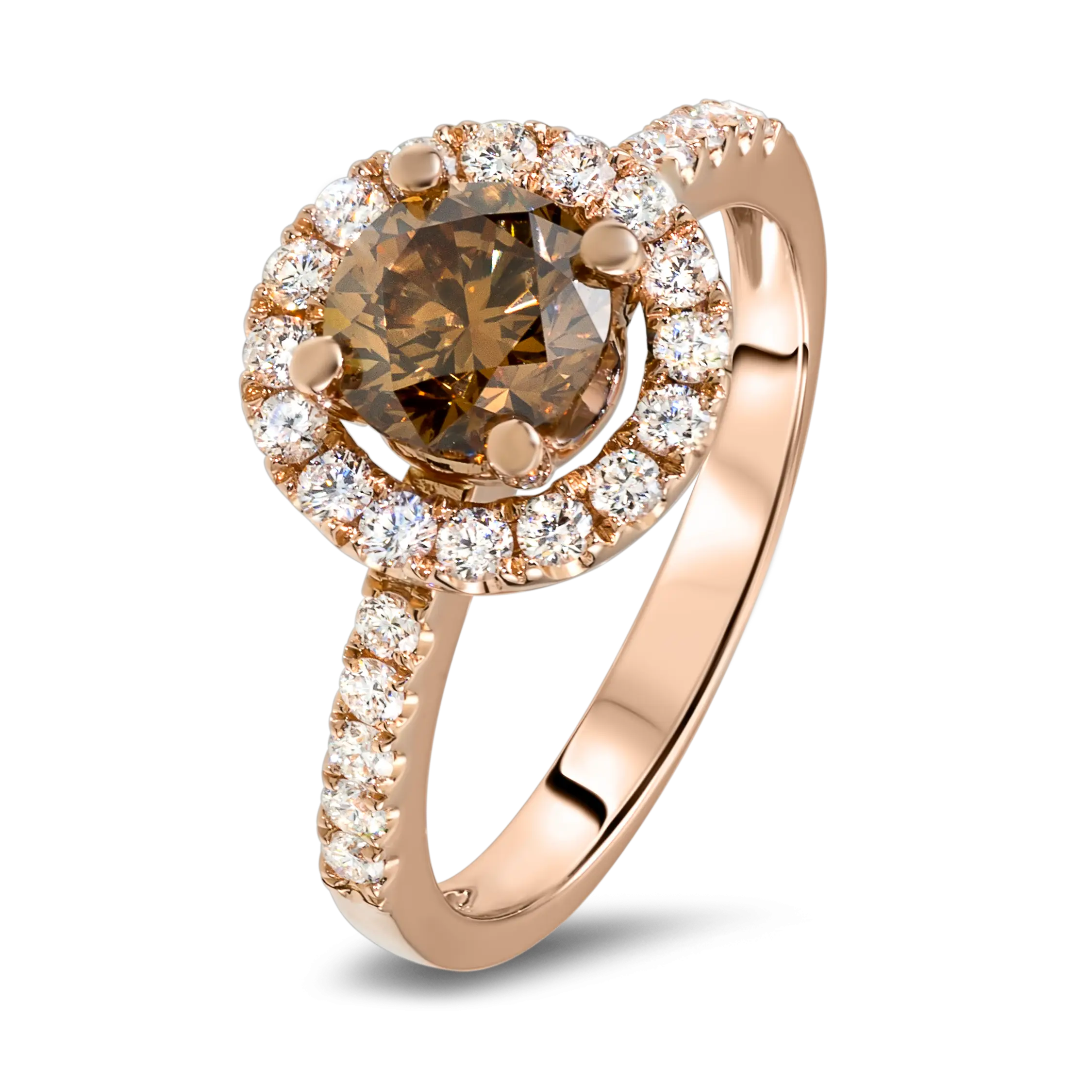 Diamond Ring for Engagement in Luxury Setting