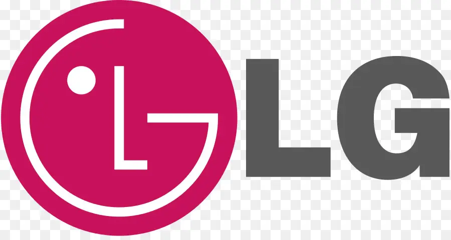 Pink LG Logo Illustration