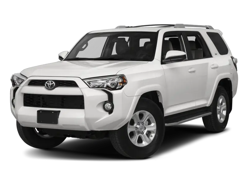 White Toyota SUV for Versatile Driving