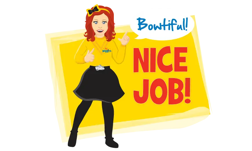Animated Character Congratulating with Nice Job