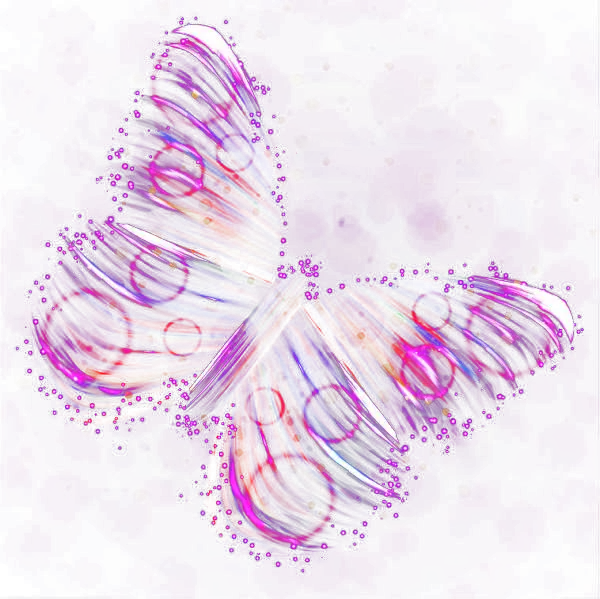 Colorful Artistic Butterfly