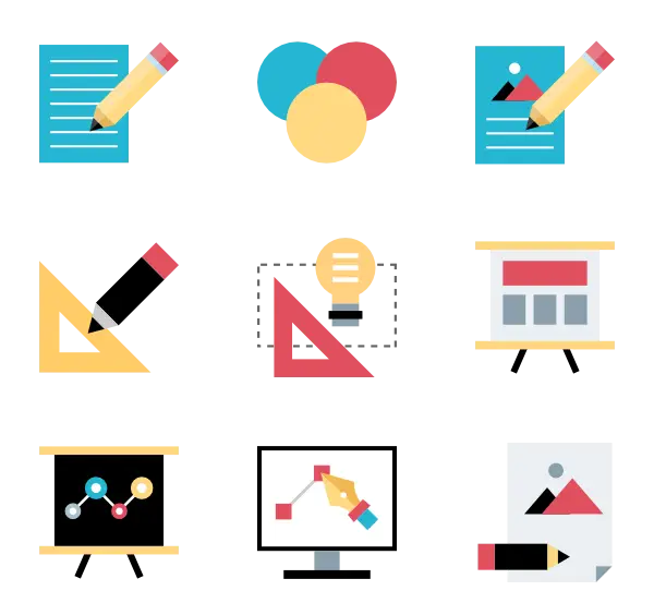 Design and Creativity Icons