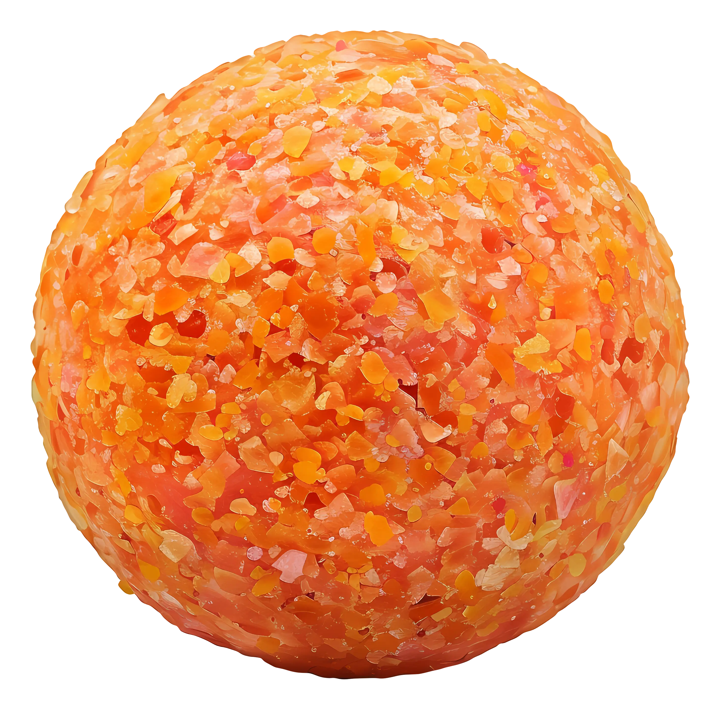 Orange Textured Ball