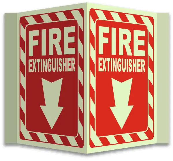 Fire Extinguisher Safety Sign