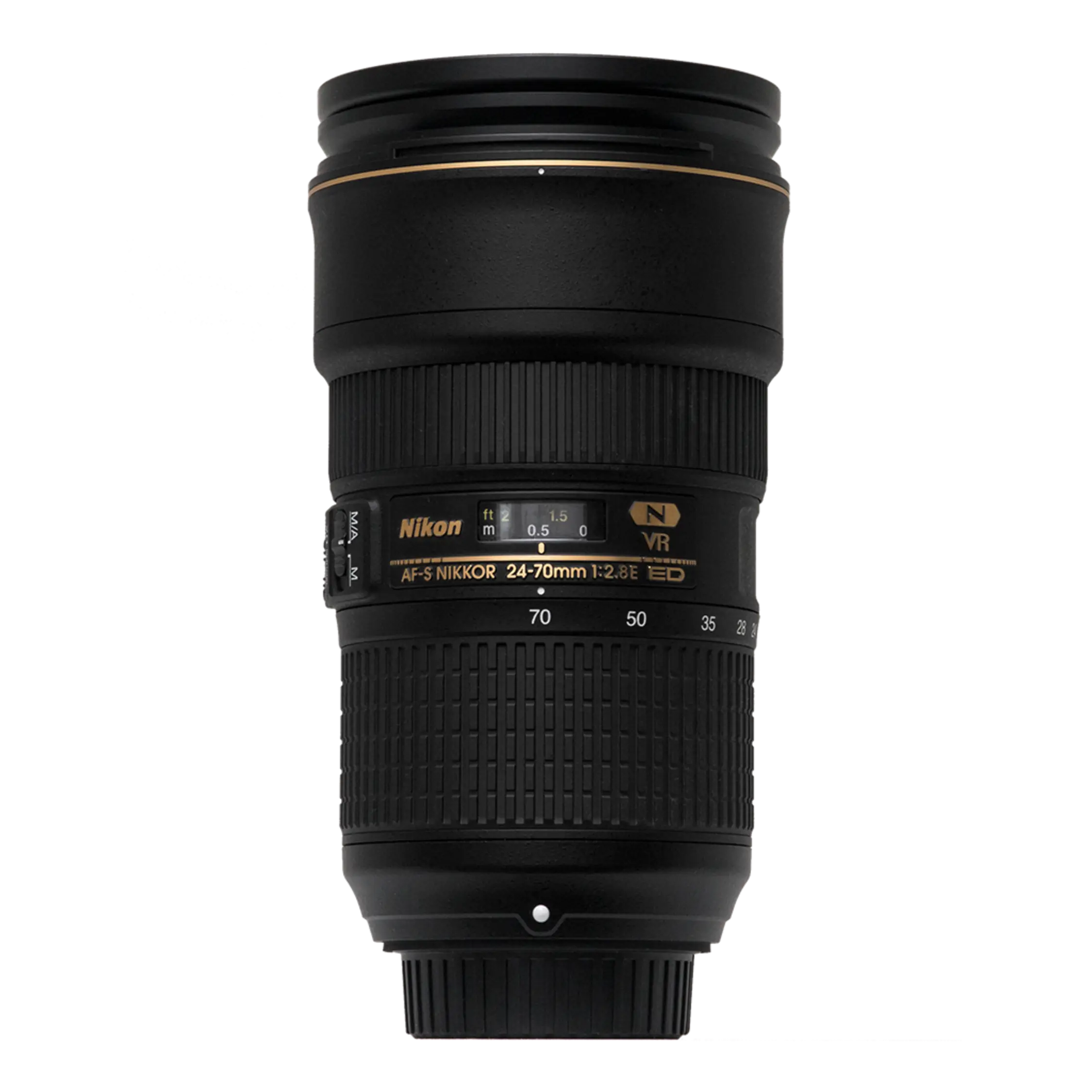 Black Nikon Camera Lens for DSLR Photography