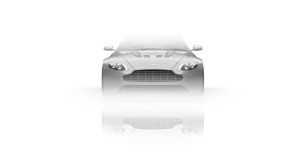 White Luxury Sports Car in Sleek Design