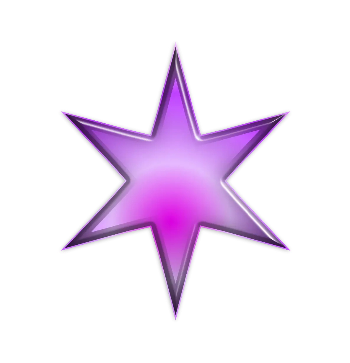 Purple Star Icon