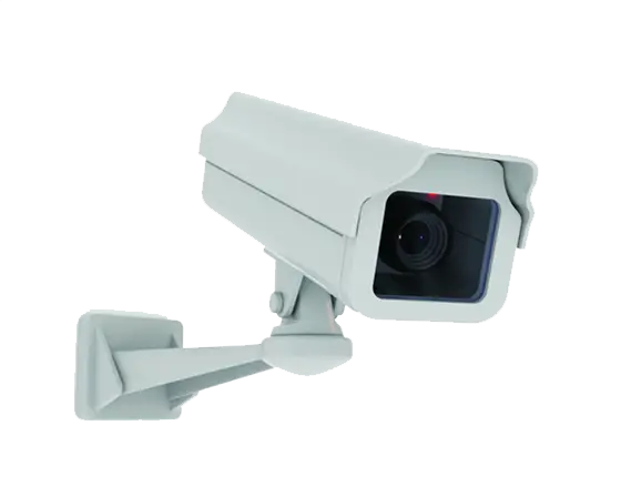 White Security Camera for Surveillance