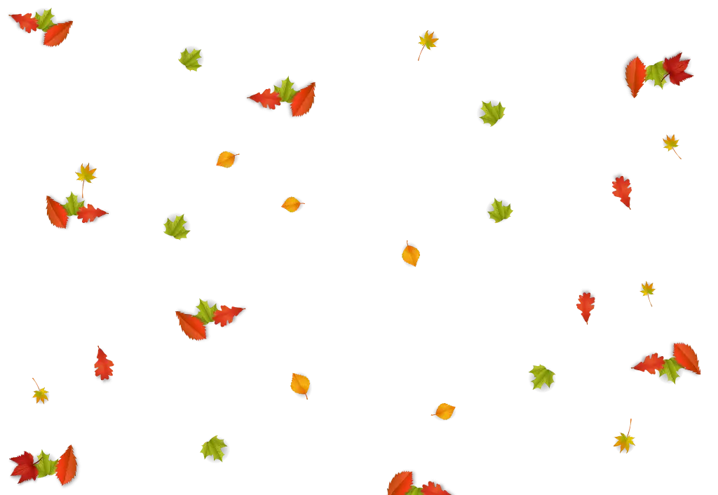 Falling Autumn Leaves Background