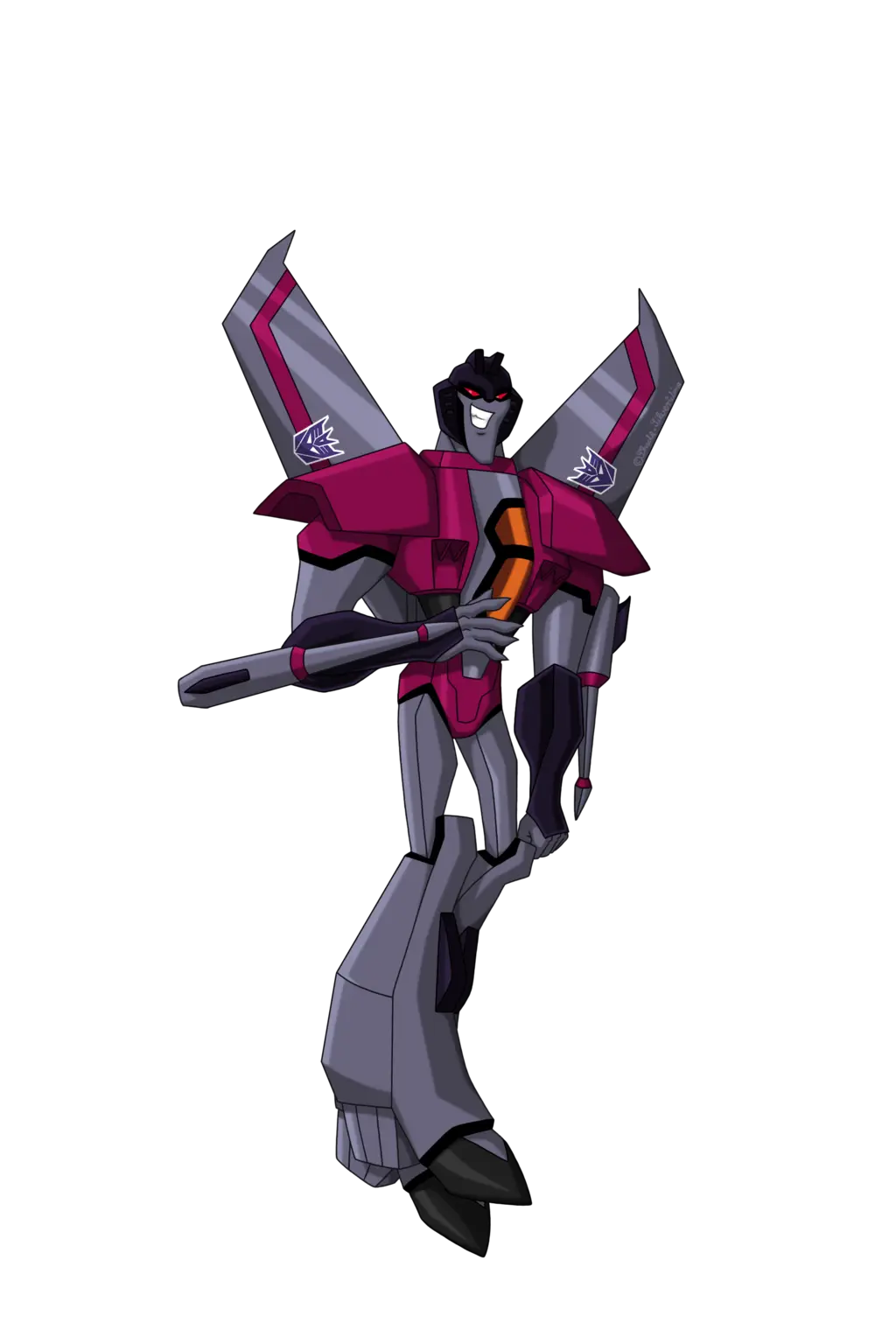 Animated Robot Character
