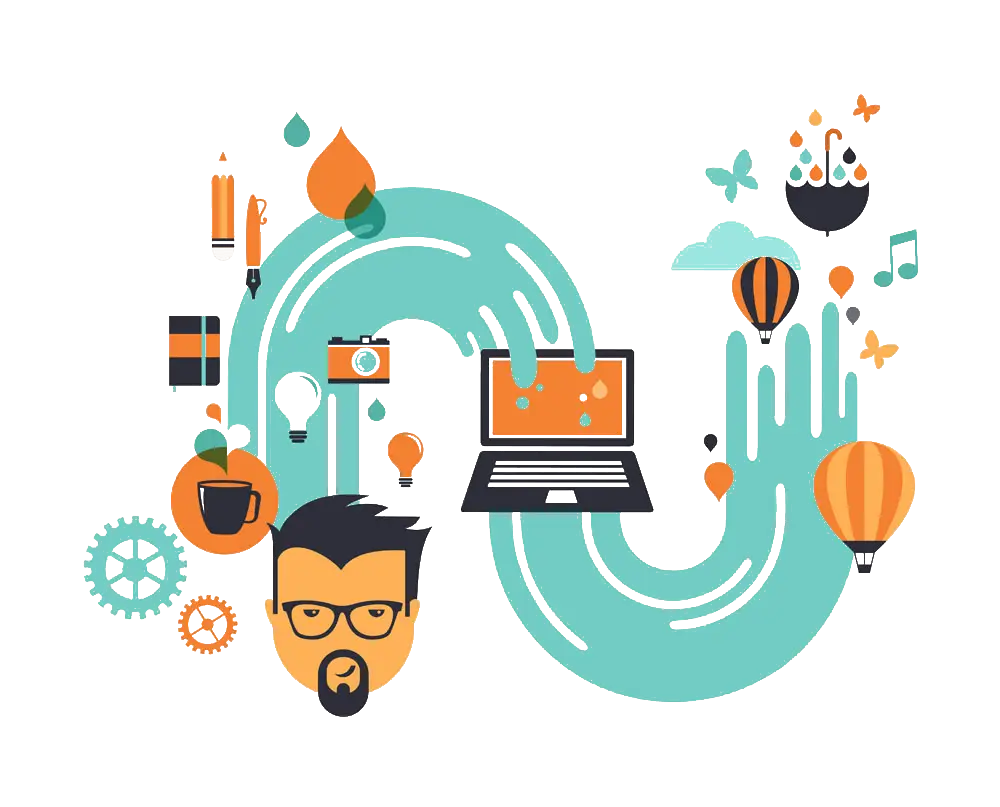 Creative Design Concept Illustration