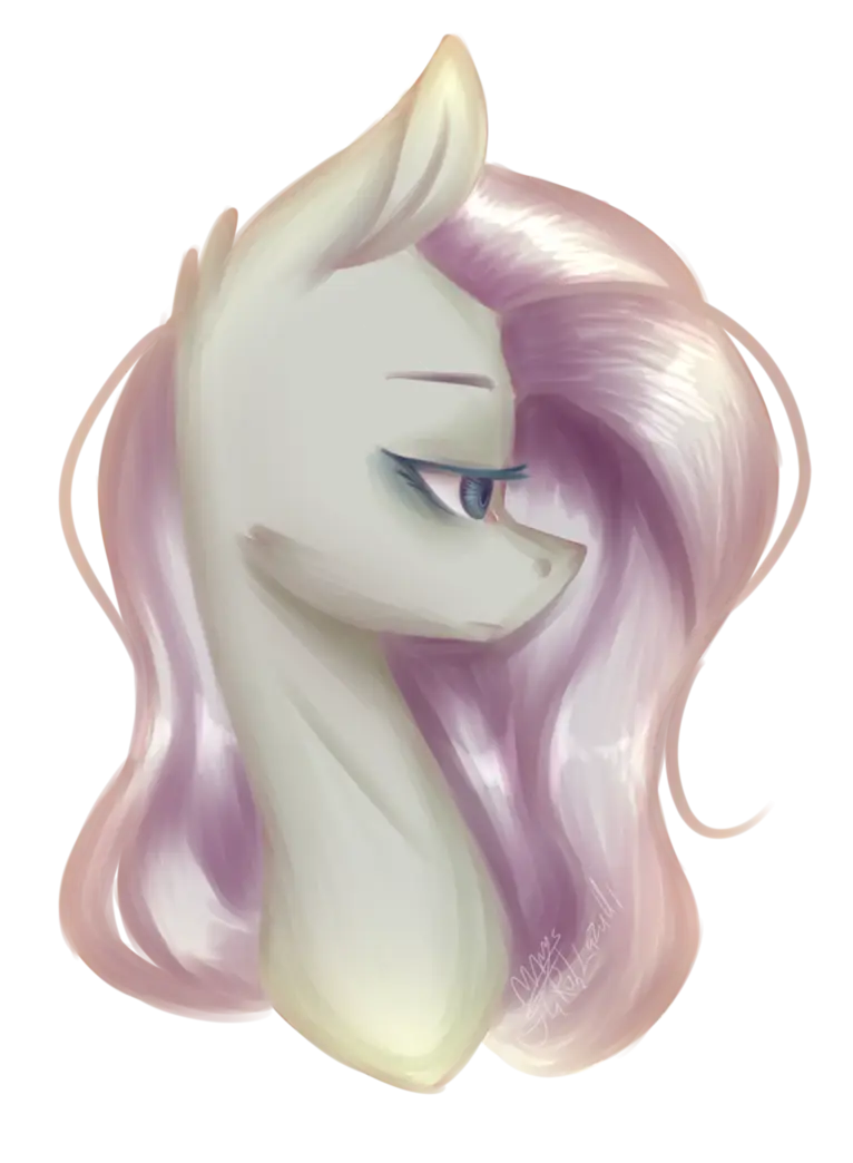 Whimsical Cartoon Pony Portrait