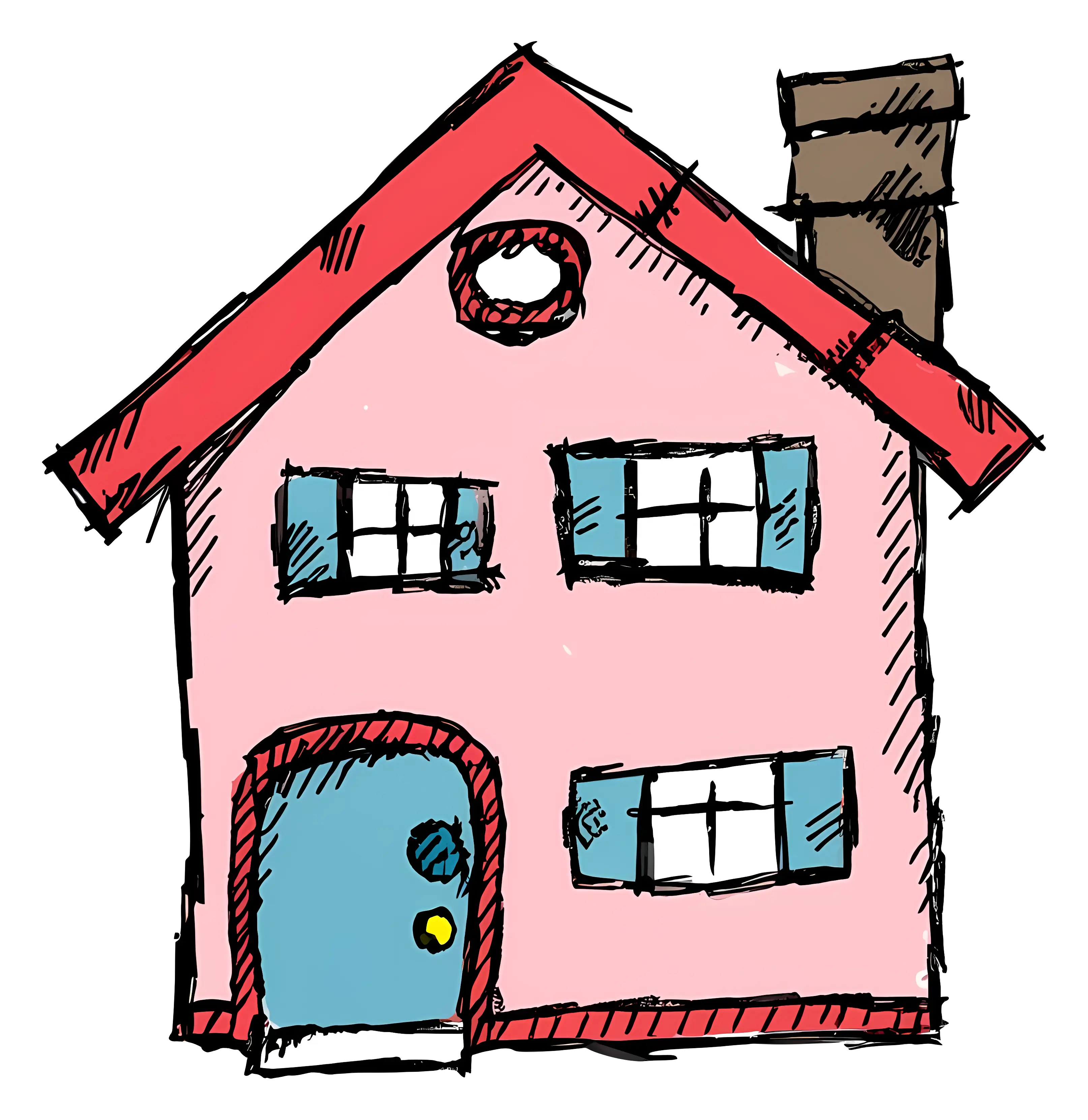 Playful Cartoon House Design