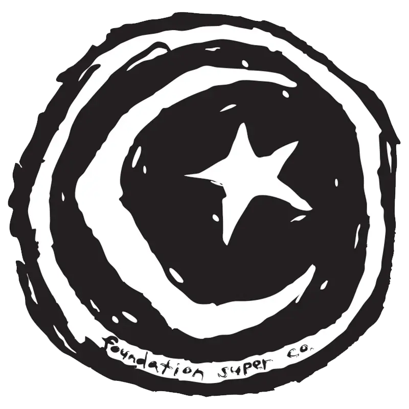 Black and White Circular Logo