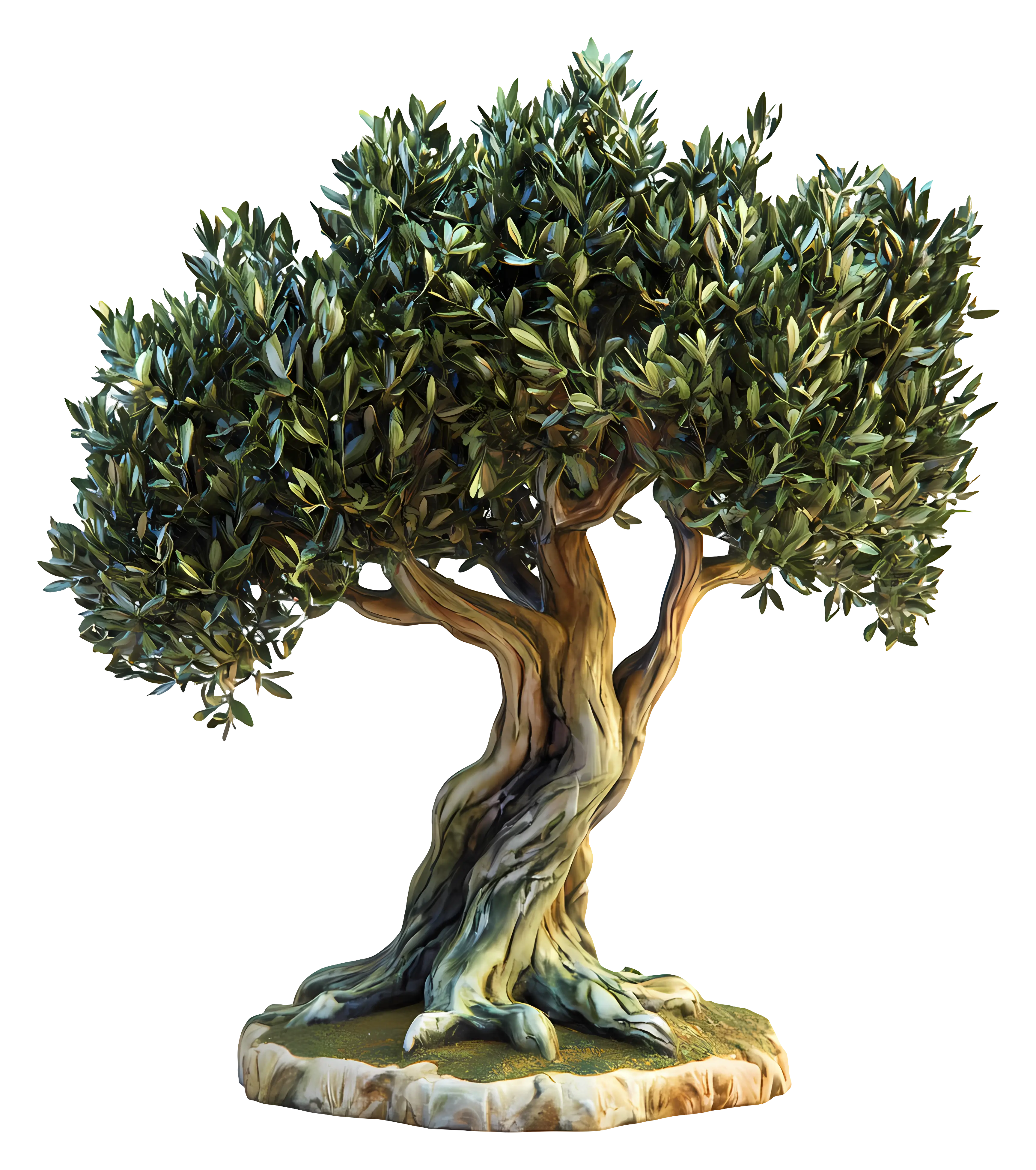 Lush Olive Tree