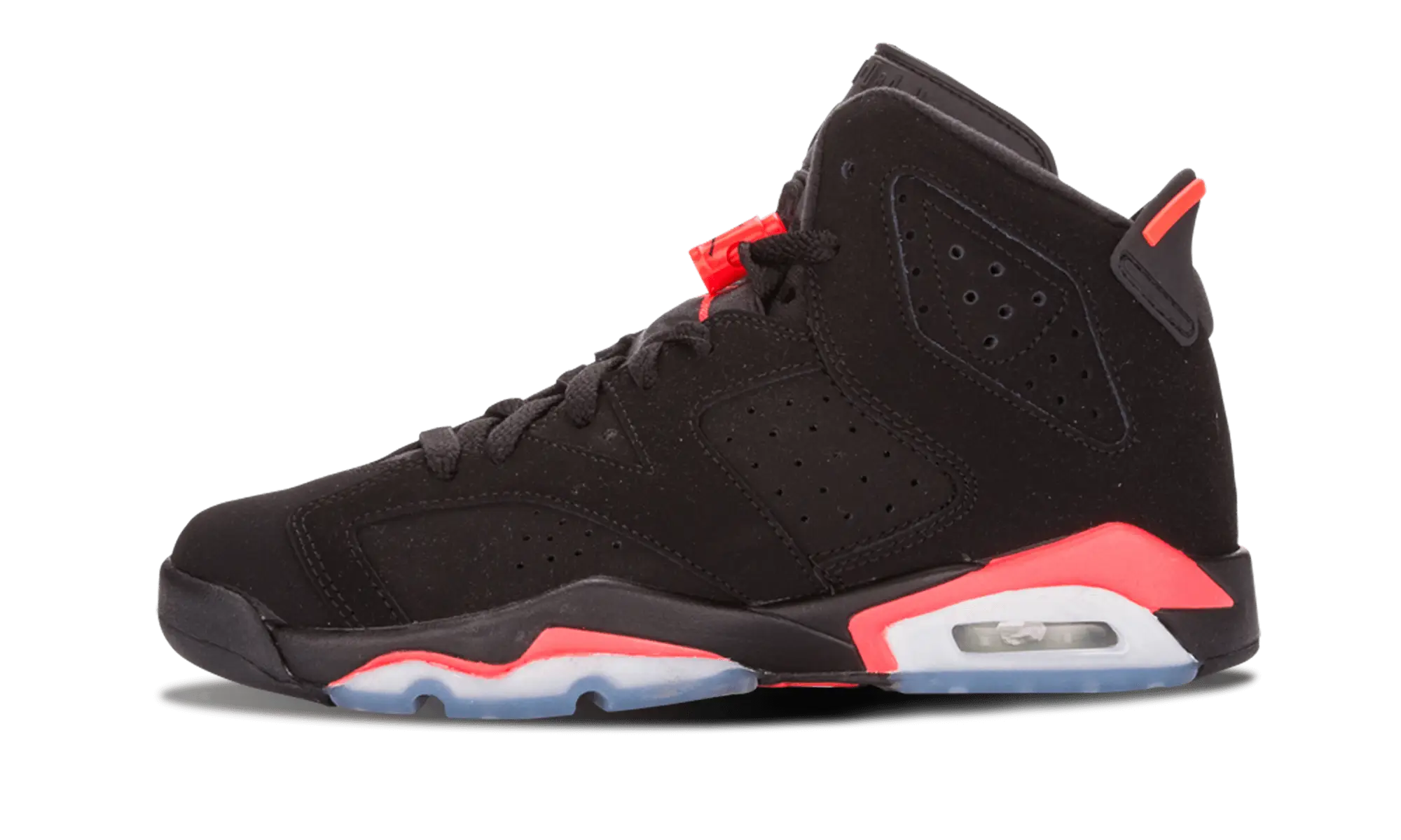Black and Red High-Top Sneaker