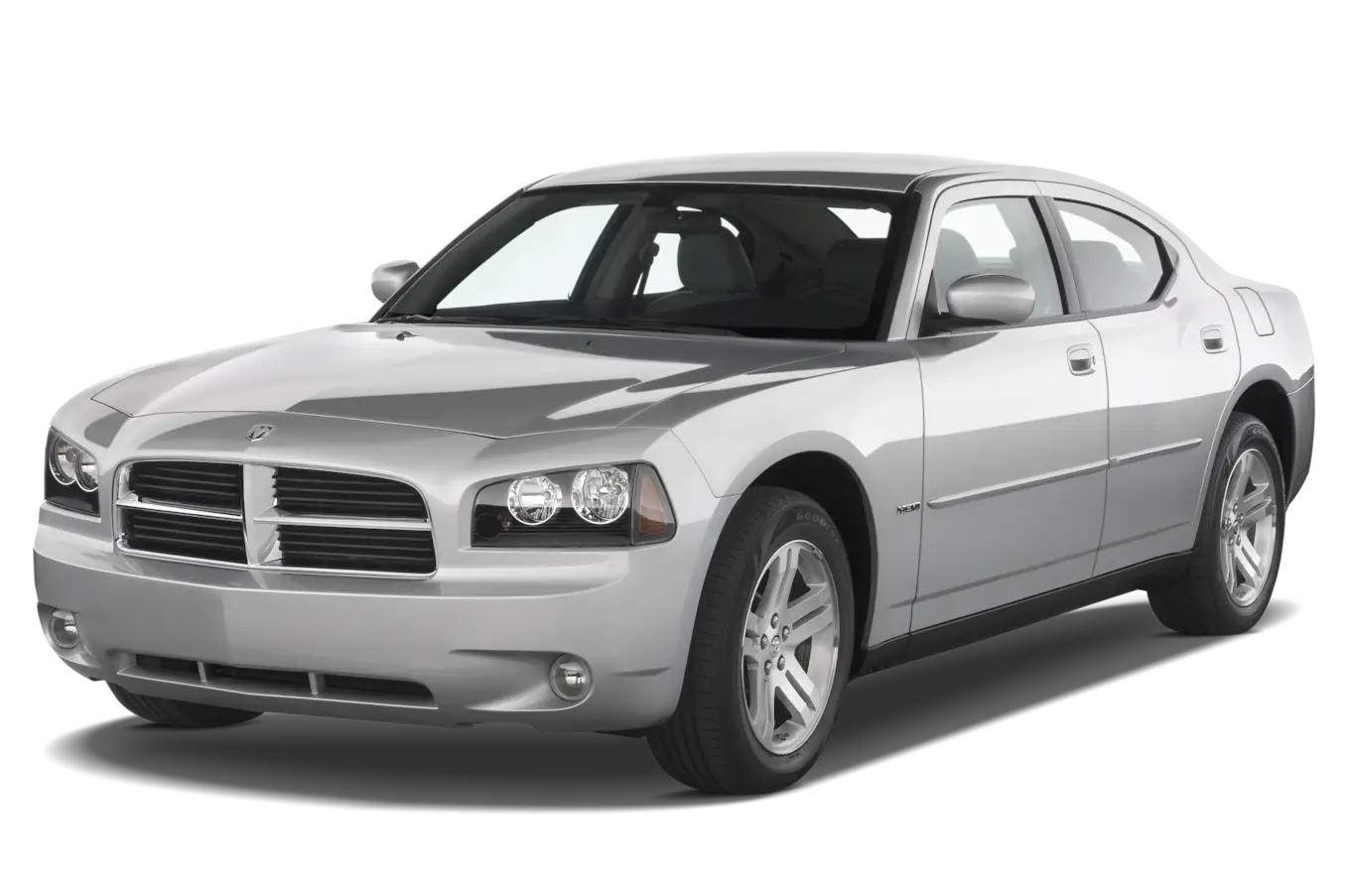 Modern Silver Sedan Car