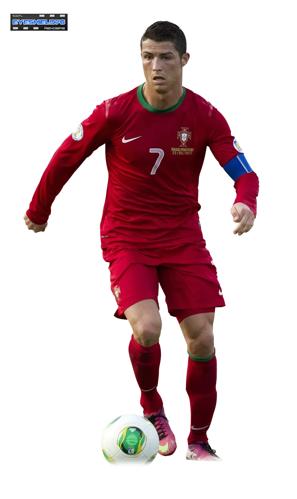 Soccer Player in Action