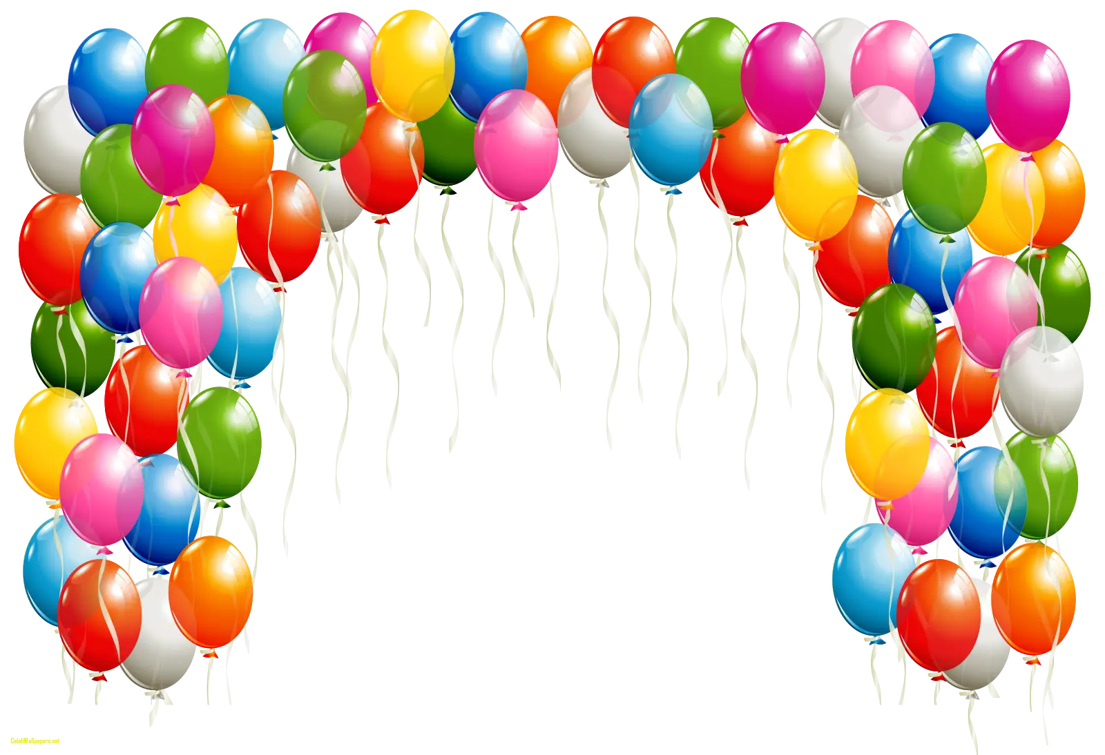 Vibrant and Joyful Balloon Arch