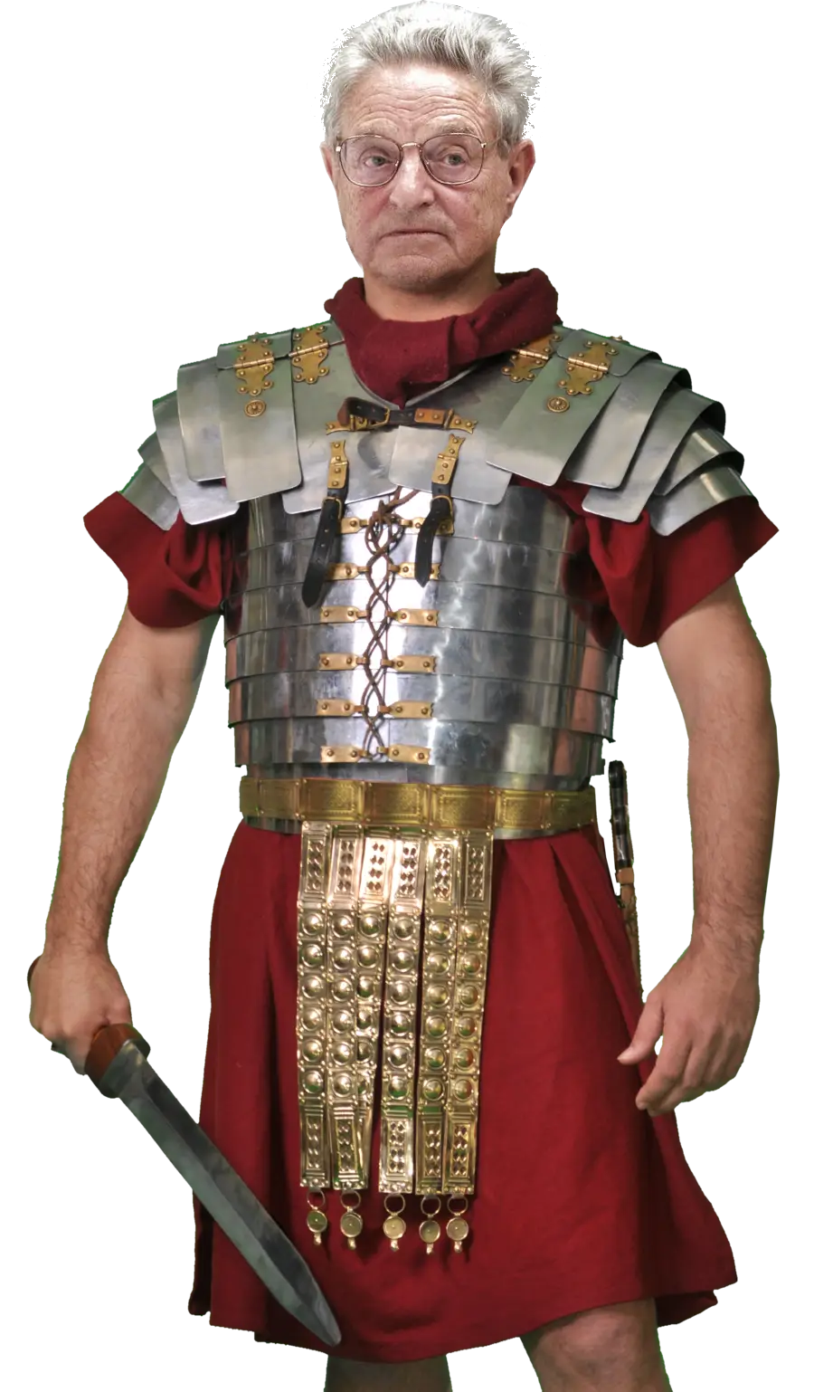 Roman Soldier in Armor