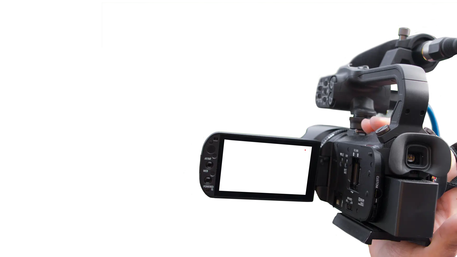 Handheld Video Camera for Filming