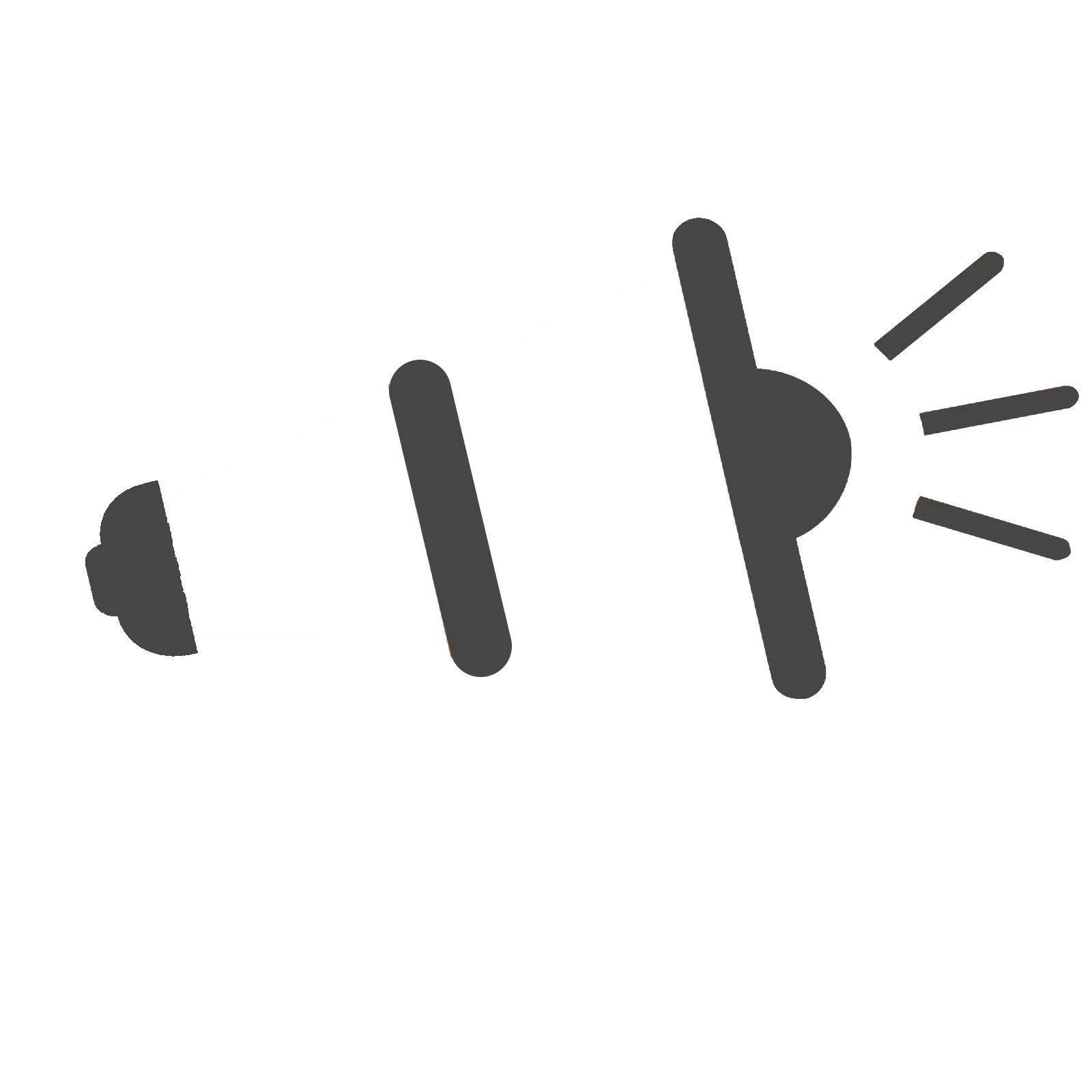 Black Megaphone Icon