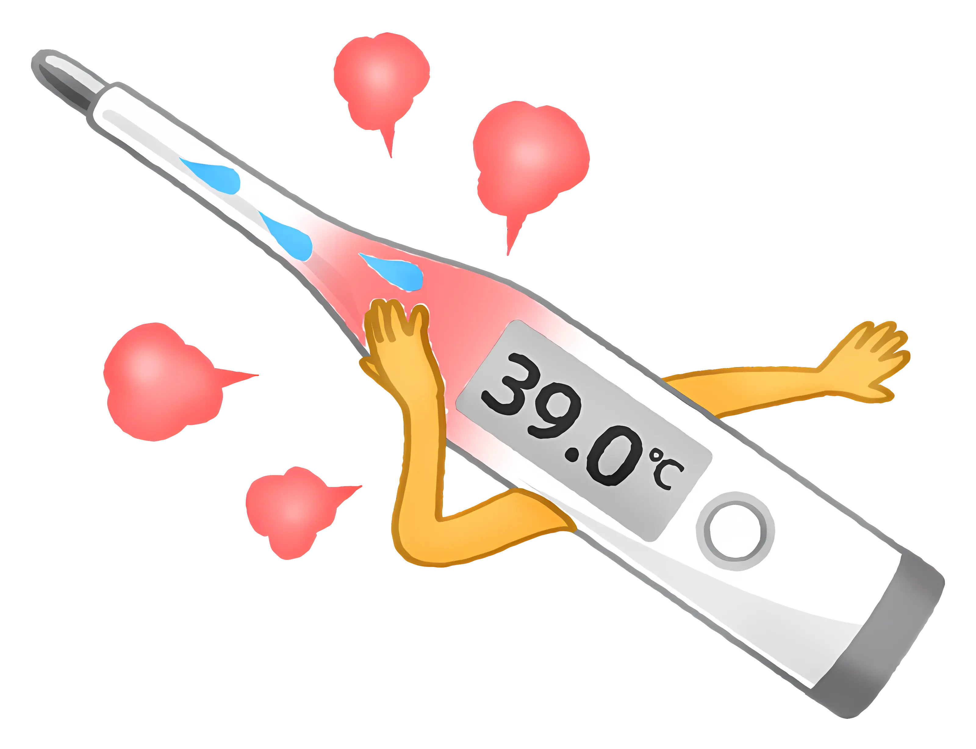 Thermometer Showing High Temperature