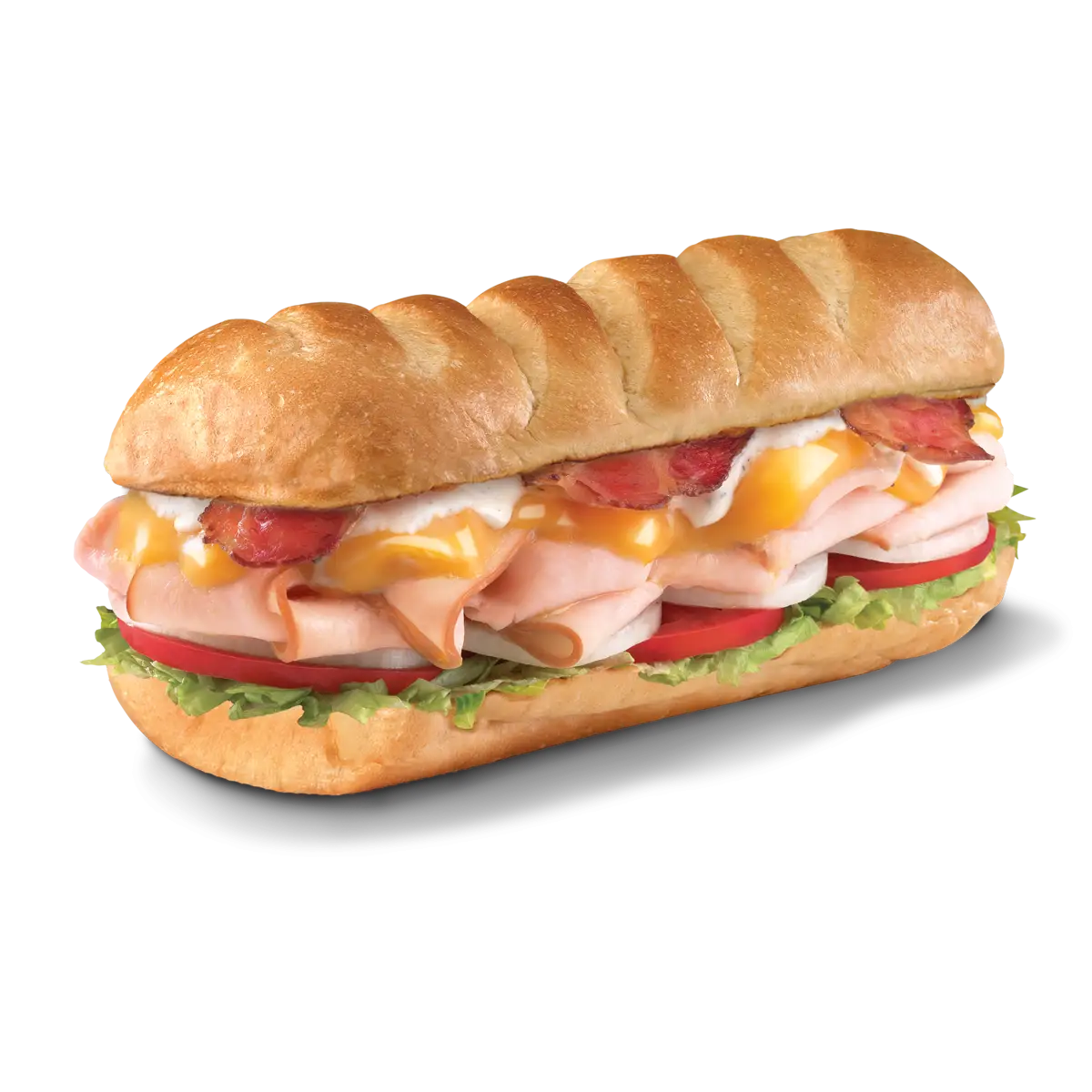 Delicious Sandwich with Layers of Fillings