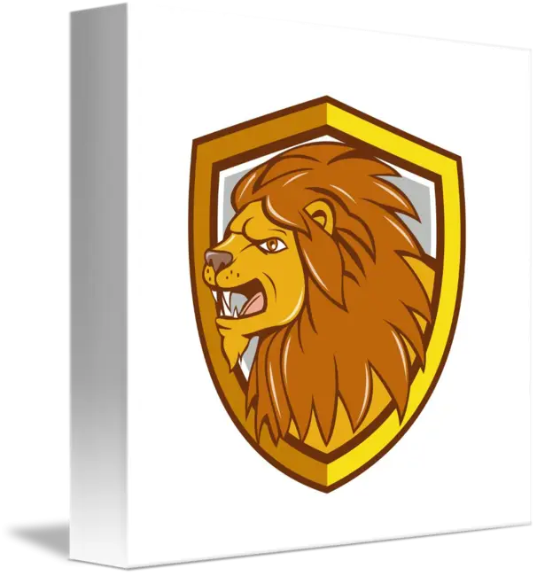 Lion Shield Emblem