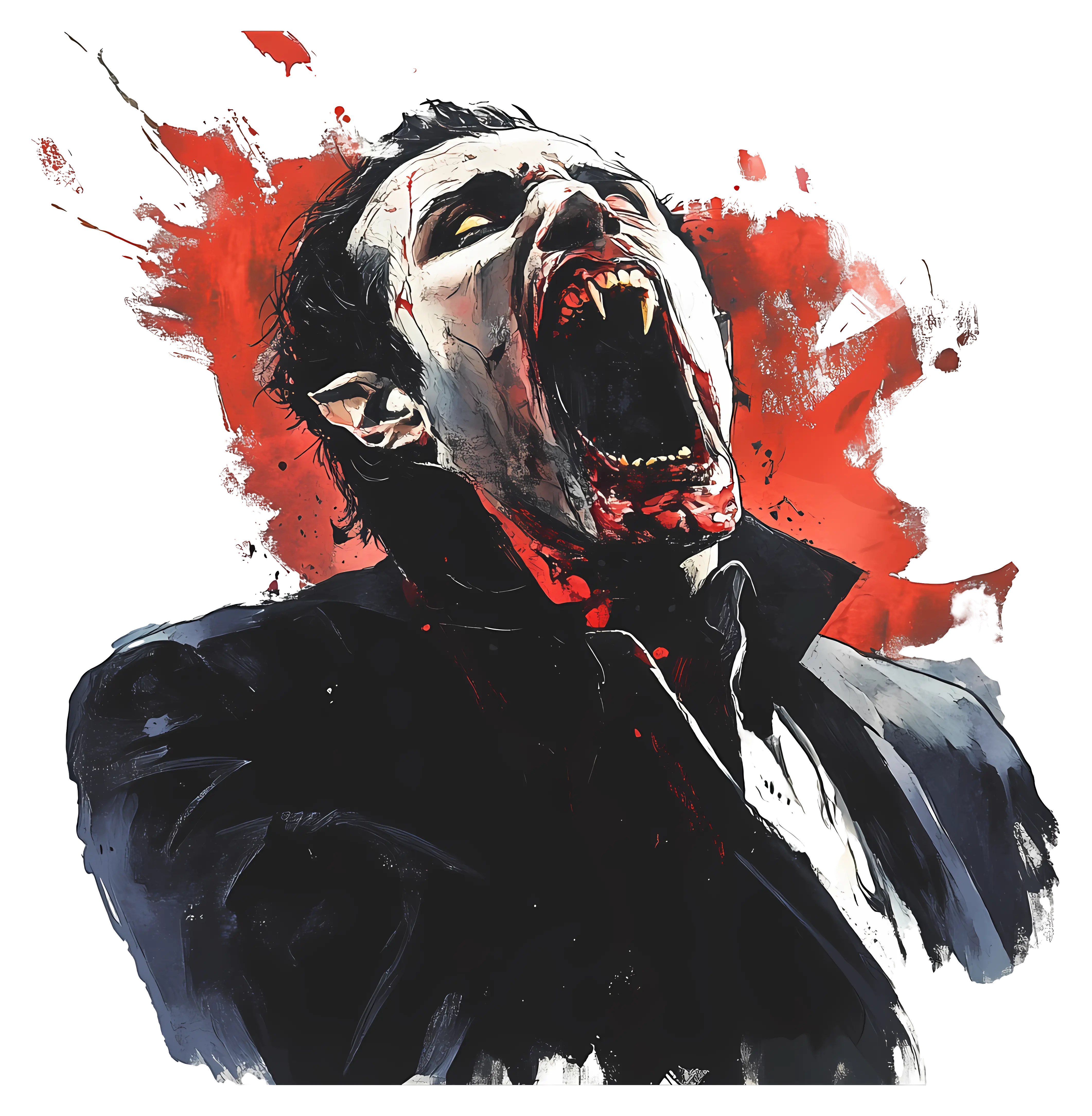 Vampire with Blood