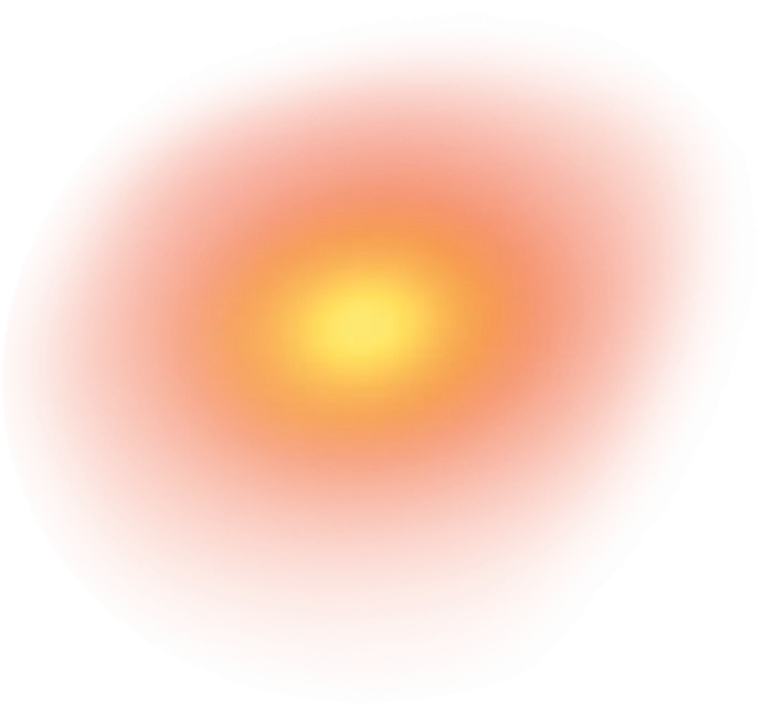 Yellow-Orange Glow Abstract Effect