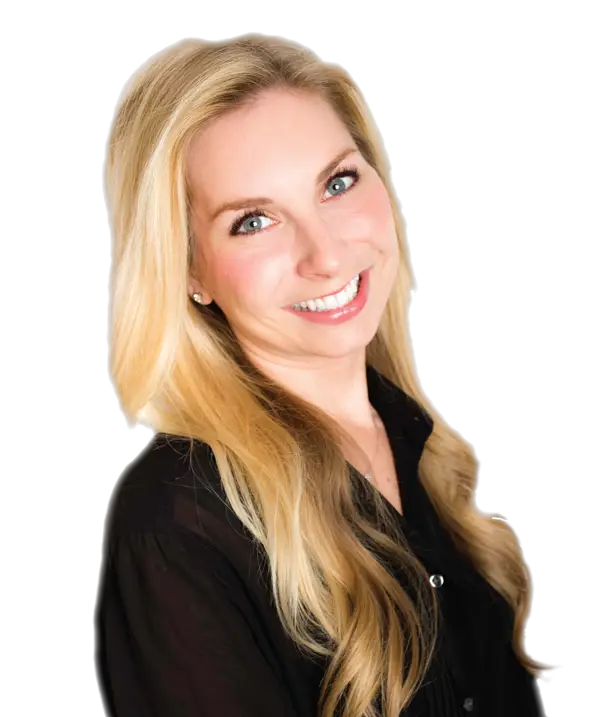Smiling Portrait of Blonde Woman