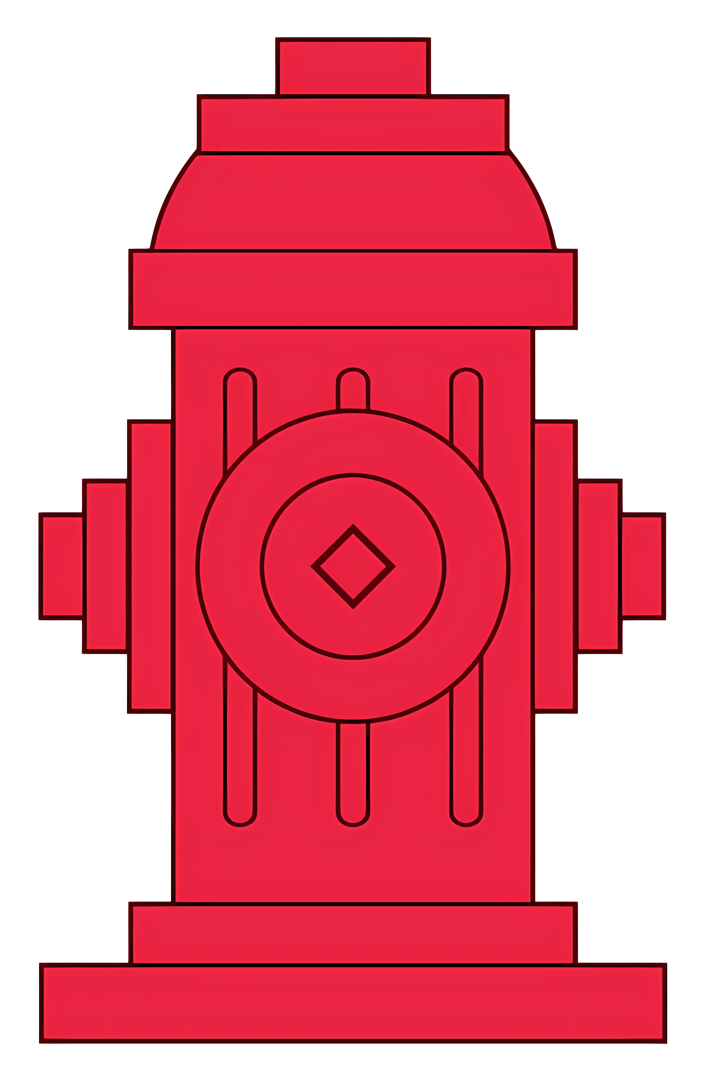 Red Fire Hydrant