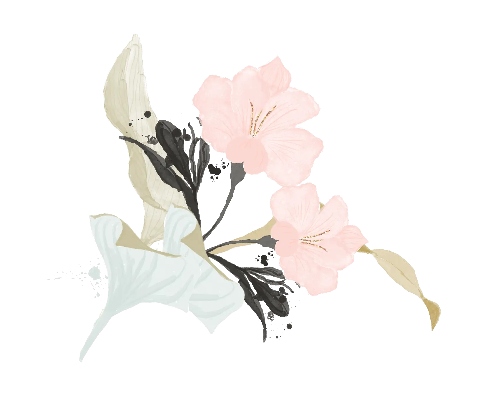 Delicate Pink Flowers