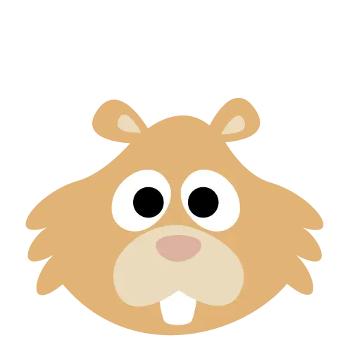 Cute Cartoon Beaver
