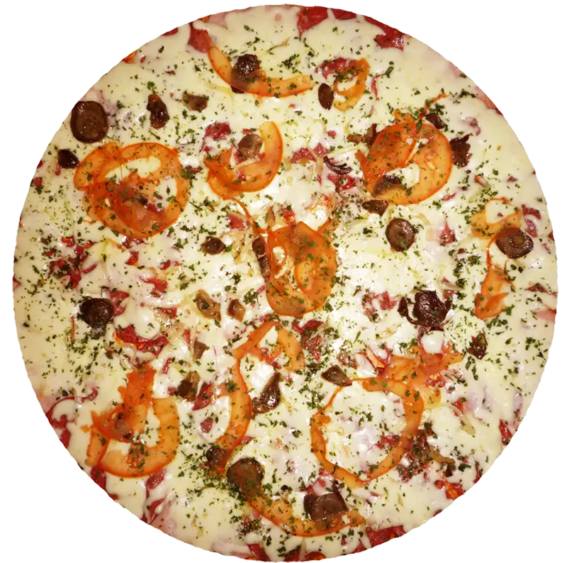 Delicious Pizza with Various Toppings
