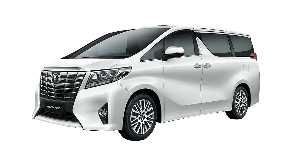 Luxurious White Minivan