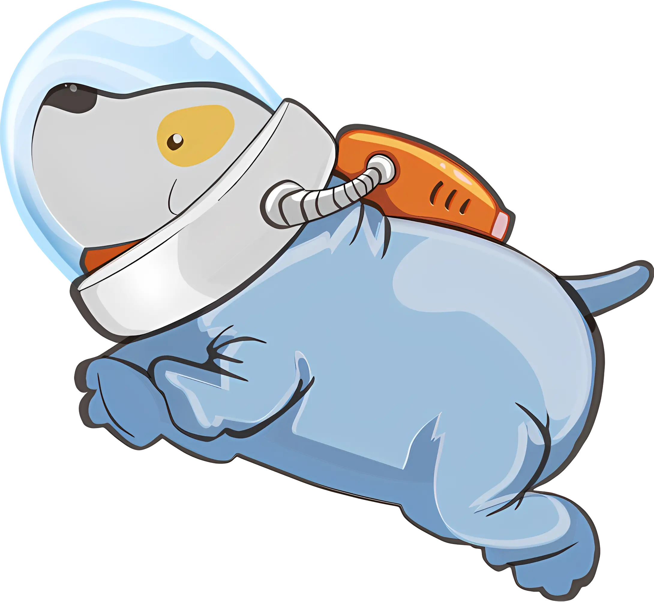 Dog in Space Suit