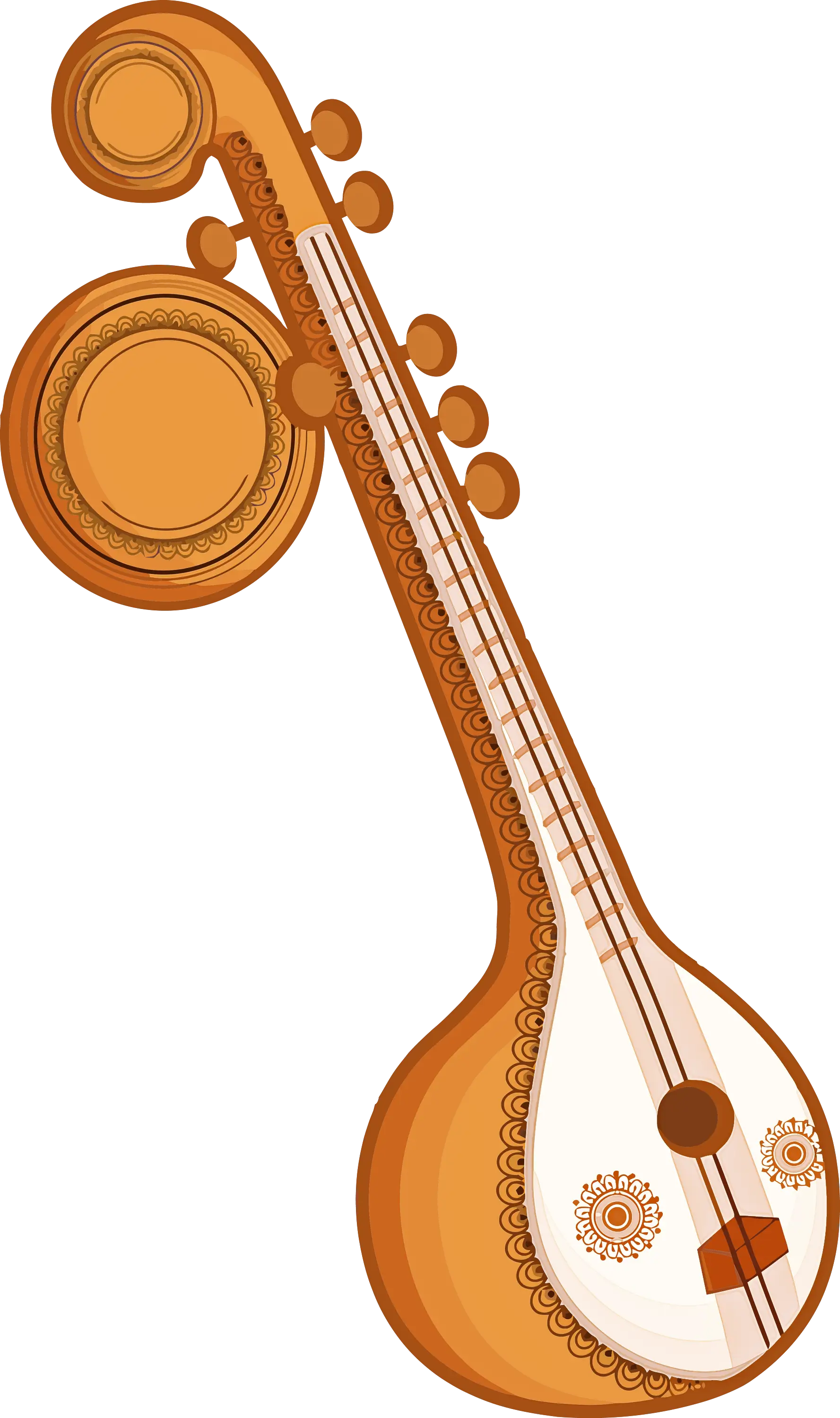 Traditional Indian Veena Instrument